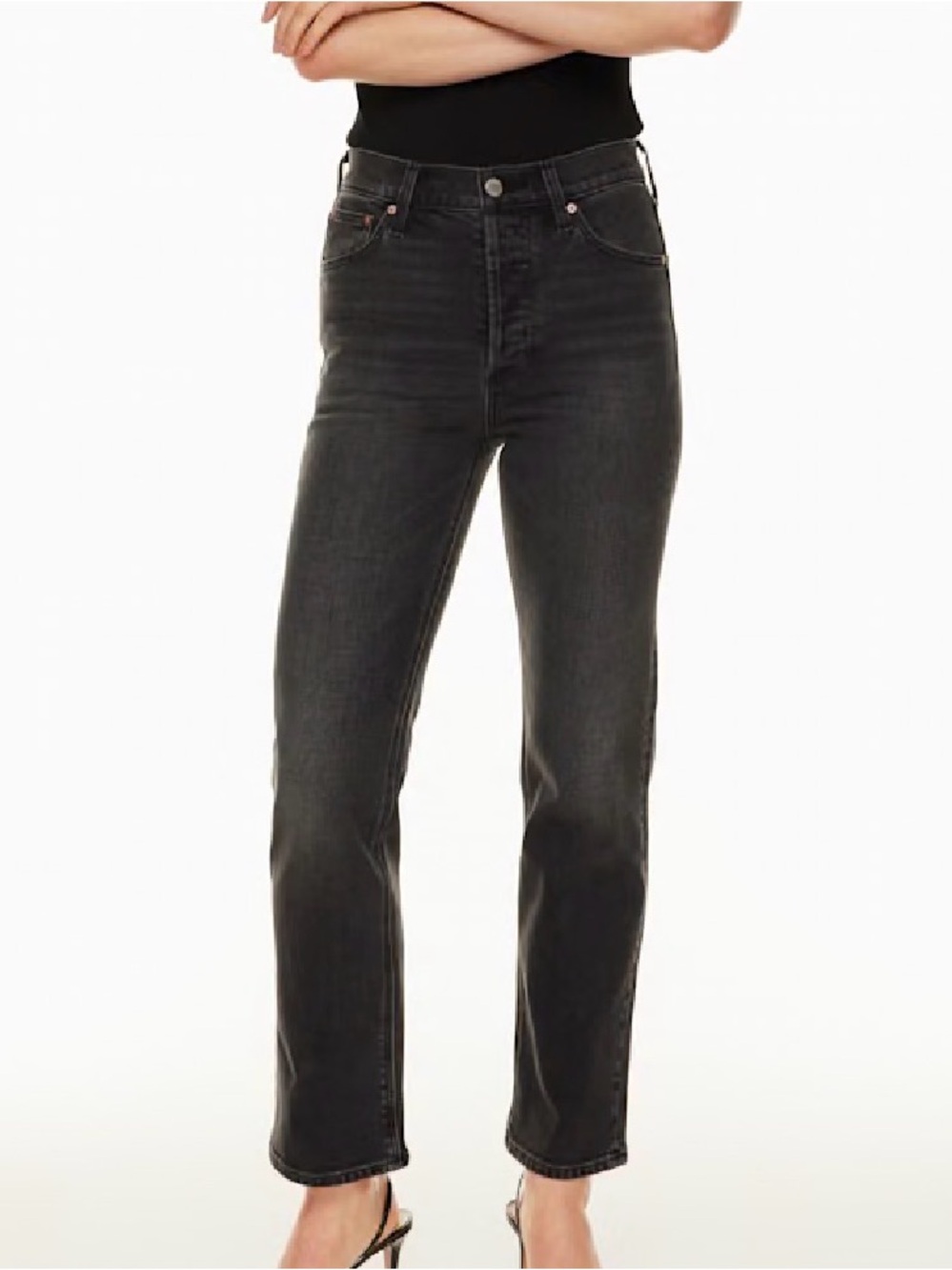 Denim Forum The Arlo High Rise Straight